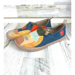UIN Mens 9 Multi-Color Molandi Loafers Lightweight Casual Slip-On Travel Shoes